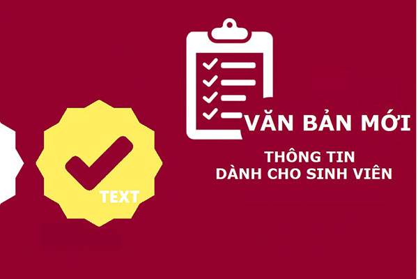 Một số văn bản thông tin tới sinh viên