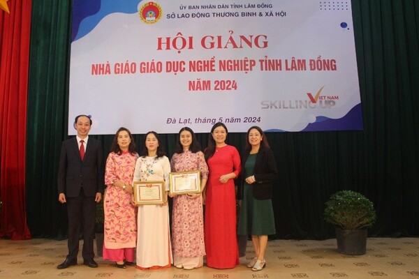 Bế mạc Hội giảng Nhà giáo giáo dục nghề nghiệp tỉnh Lâm Đồng năm 2024