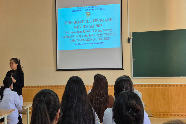 SINH HOẠT CÂU LẠC BỘ TIẾNG ANH QUÝ II – KỶ NIỆM NGÀY LỄ GIỖ TỔ HÙNG VƯƠNG (10 THÁNG 3 ÂM LỊCH) – LMC’S SPEAKING CONTEST