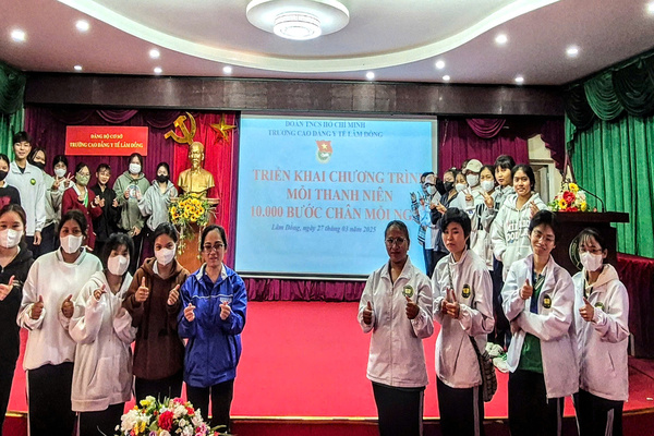 CHƯƠNG TRÌNH MỖI THANH NIÊN 10.000 BƯỚC CHÂN MỖI NGÀY NĂM 2025