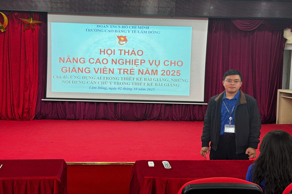 HỘI THẢO NÂNG CAO NGHIỆP VỤ CHO GIẢNG VIÊN TRẺ NĂM 2025